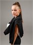 Штаны детские клеш с разрезами Amarobaby Style, черный AB-OD23-S6/09-122
