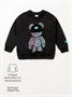 Штаны детские клеш с разрезами Amarobaby Style, черный AB-OD23-S6/09-122