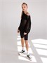 Свитер для девочки Amarobaby KNIT Trend, черный AB-OD21-KNITT2602/09-128