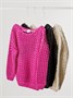 Свитер для девочки Amarobaby KNIT Trend, черный AB-OD21-KNITT2602/09-128