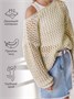 Свитер для девочки Amarobaby KNIT Trend, молочный AB-OD21-KNITT2602/33-128