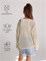 Свитер для девочки Amarobaby KNIT Trend, молочный AB-OD21-KNITT2602/33-128