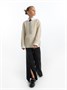 Свитер для девочки Amarobaby KNIT Trend, молочный AB-OD21-KNITT2602/33-128
