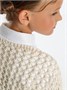 Свитер для девочки Amarobaby KNIT Trend, молочный AB-OD21-KNITT2602/33-128