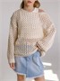 Свитер для девочки Amarobaby KNIT Trend, молочный AB-OD21-KNITT2602/33-128