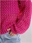 Свитер для девочки Amarobaby KNIT Trend, розовый AB-OD21-KNITT2602/06-128