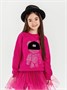Свитшот детский Amarobaby Electric Bear, фуксия AB-OD22-EB28/25-122