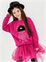 Свитшот детский Amarobaby Electric Bear, фуксия AB-OD22-EB28/25-122