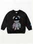 Свитшот детский Amarobaby Electric Bear, черный AB-OD22-EB28/09-122