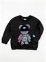 Свитшот детский Amarobaby Electric Bear, черный AB-OD22-EB28/09-122