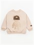 Свитшот детский Amarobaby Electric Bear, бежевый AB-OD22-EB28/03-122