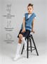 Жилет для девочки Amarobaby KNIT Mild, голубой AB-OD21-KNITM10/19-122