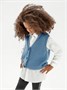 Жилет для девочки Amarobaby KNIT Mild, голубой AB-OD21-KNITM10/19-122