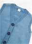 Жилет для девочки Amarobaby KNIT Mild, голубой AB-OD21-KNITM10/19-122