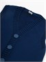 Жилет для девочки Amarobaby KNIT Mild, синий AB-OD21-KNITM10/20-122