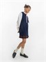 Жилет для девочки Amarobaby KNIT Long, синий AB-OD21-KNITL10/20-122