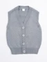 Жилет для девочки Amarobaby KNIT Mild, серый AB-OD21-KNITM10/11-122