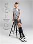 Жилет для девочки Amarobaby KNIT Mild, серый AB-OD21-KNITM10/11-122