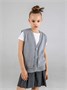 Жилет для девочки Amarobaby KNIT Mild, серый AB-OD21-KNITM10/11-122