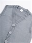 Жилет для девочки Amarobaby KNIT Mild, серый AB-OD21-KNITM10/11-122