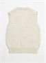 Жилет для девочки Amarobaby KNIT Mild, молочный AB-OD21-KNITM10/33-122