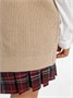 Жилет для девочки Amarobaby KNIT Long, бежевый AB-OD21-KNITL10/03-122