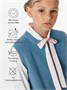 Жилет для девочки Amarobaby KNIT Long, голубой AB-OD21-KNITL10/19-122