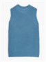 Жилет для девочки Amarobaby KNIT Long, голубой AB-OD21-KNITL10/19-122