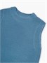Жилет для девочки Amarobaby KNIT Long, голубой AB-OD21-KNITL10/19-122