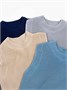Жилет для девочки Amarobaby KNIT Long, голубой AB-OD21-KNITL10/19-122