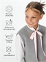 Жилет для девочки Amarobaby KNIT Long, серый AB-OD21-KNITL10/11-122