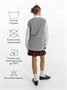 Жилет для девочки Amarobaby KNIT Long, серый AB-OD21-KNITL10/11-122
