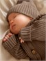 Шапка детская вязаная Amarobaby Pure Love Tot, демисезонная, коричневый AB-OD22-PLT16/12-38