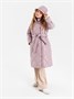 Пальто стёганое для девочек AmaroBaby TRENDY, пудровый AB-OD22-TRENDY29/27-116