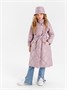 Пальто стёганое для девочек AmaroBaby TRENDY, пудровый AB-OD22-TRENDY29/27-116