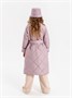 Пальто стёганое для девочек AmaroBaby TRENDY, пудровый AB-OD22-TRENDY29/27-116
