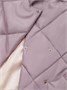Пальто стёганое для девочек AmaroBaby TRENDY, пудровый AB-OD22-TRENDY29/27-116