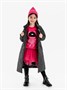 Пальто стёганое для девочек AmaroBaby TRENDY, графит AB-OD22-TRENDY29/10-116