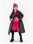 Пальто стёганое для девочек AmaroBaby TRENDY, графит AB-OD22-TRENDY29/10-116