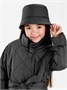 Панама стёганая AmaroBaby TRENDY, графит AB-OD22-TRENDY16/10-52