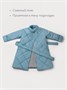 Пальто стёганое для девочек AmaroBaby TRENDY, голубой AB-OD22-TRENDY29/19-116