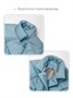 Пальто стёганое для девочек AmaroBaby TRENDY, голубой AB-OD22-TRENDY29/19-116