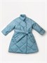 Пальто стёганое для девочек AmaroBaby TRENDY, голубой AB-OD22-TRENDY29/19-116