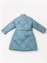 Пальто стёганое для девочек AmaroBaby TRENDY, голубой AB-OD22-TRENDY29/19-116