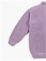Свитер для девочки Amarobaby KNIT Soft, фиолетовый AB-OD21-KNITS2602/22-122