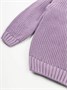 Свитер для девочки Amarobaby KNIT Soft, фиолетовый AB-OD21-KNITS2602/22-122
