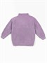 Свитер для девочки Amarobaby KNIT Soft, фиолетовый AB-OD21-KNITS2602/22-122