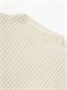 Свитер для девочки Amarobaby KNIT Soft, молочный AB-OD21-KNITS2602/33-122