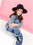Свитер для девочки Amarobaby KNIT Soft, серый AB-OD21-KNITS2602/11-122
