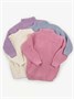 Свитер для девочки Amarobaby KNIT Soft, серый AB-OD21-KNITS2602/11-122